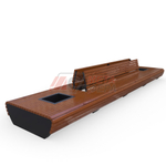 Скамья с 2-мя вазонами Nesso