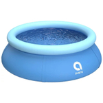Бассейн с надувным бортом круглый 168*51см, 690л, цвет голубой, Avenli 12014