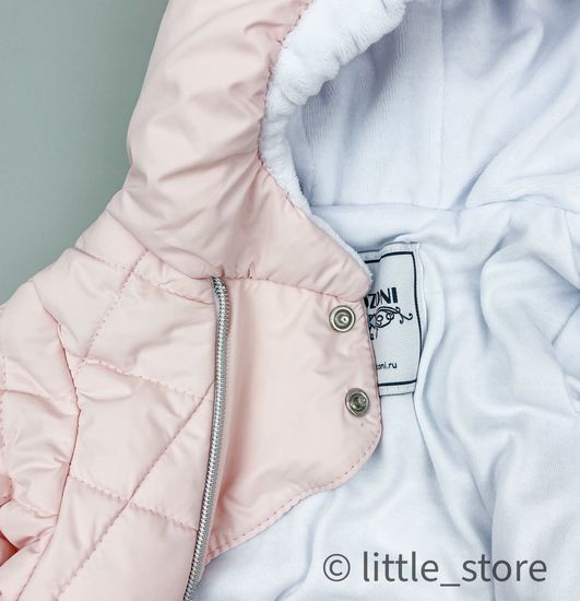 Комбинезон демисезонный "Коди" Нежно-розовый