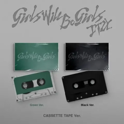 Альбом ITZY - Girls Will Be Girls [Cassette Tape ver.] (Black ver.)