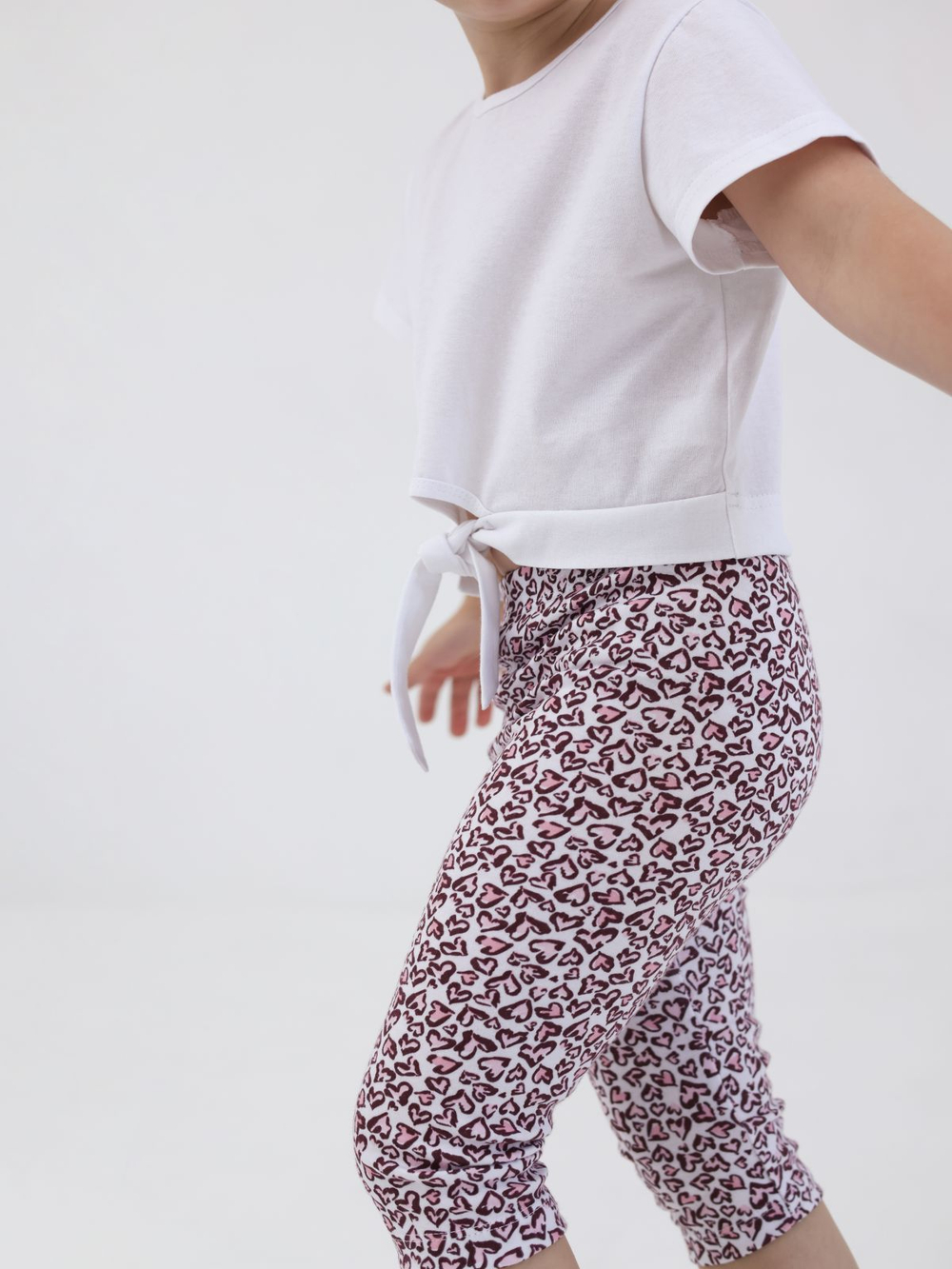 Блузка для девочки, модель №1, рост 110 см, белая