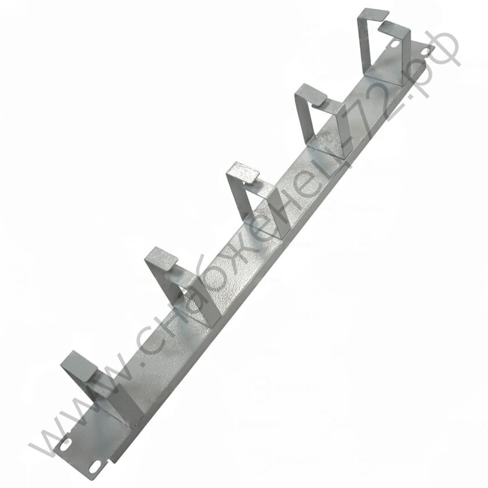 SKAT TB Org R5/45-G  Кабельный органайзер 19", 5 колец 45 мм, серый