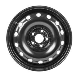Диск штампованный R15 6J 5x100/57.1 ET38 GANZ Black GRN15062