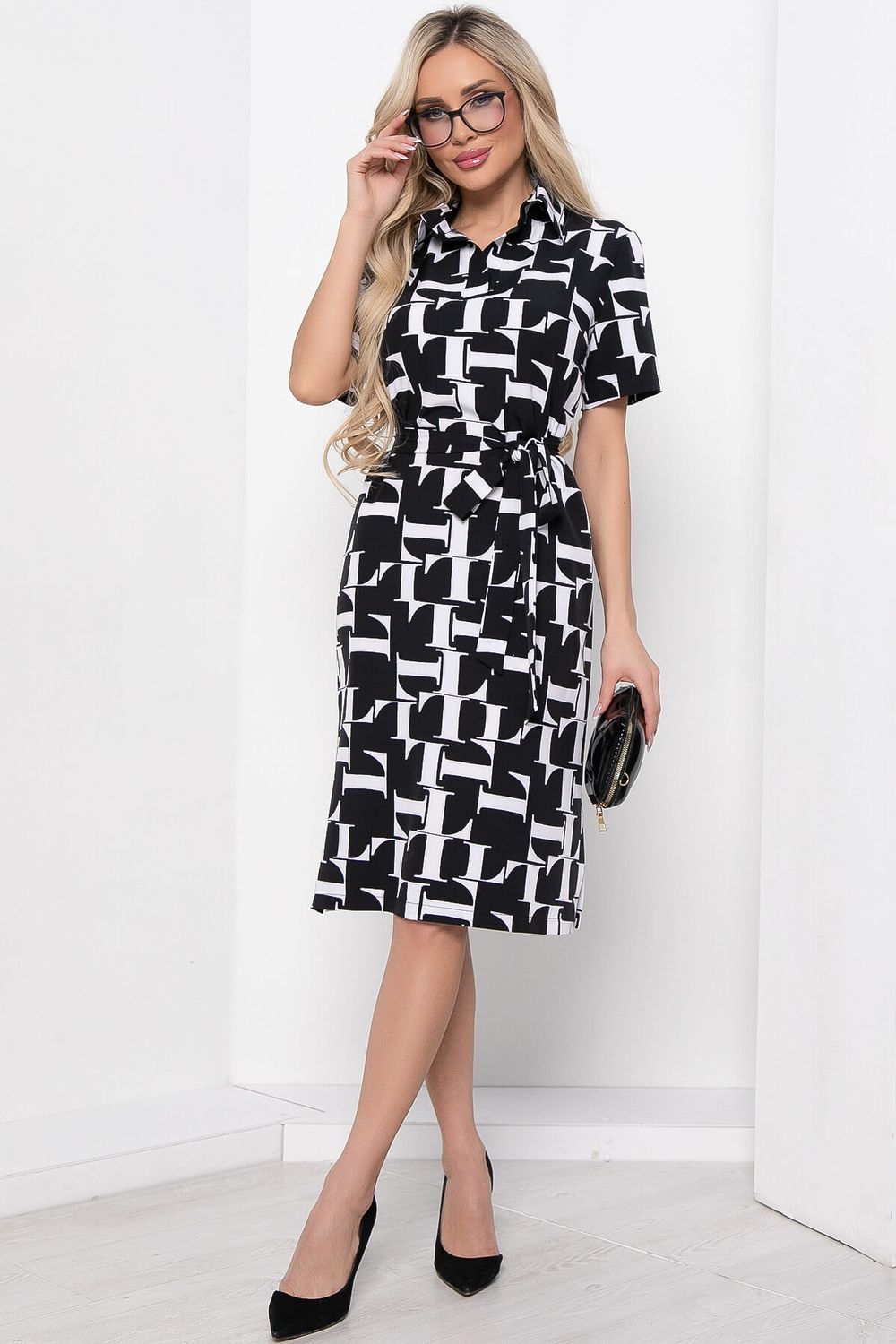 Платье "Выбор стилиста" (черное) П8563 LT Collection