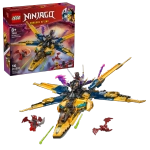 Конструктор LEGO Ninjago 71833 Суперштормовой самолет Раса и Арина