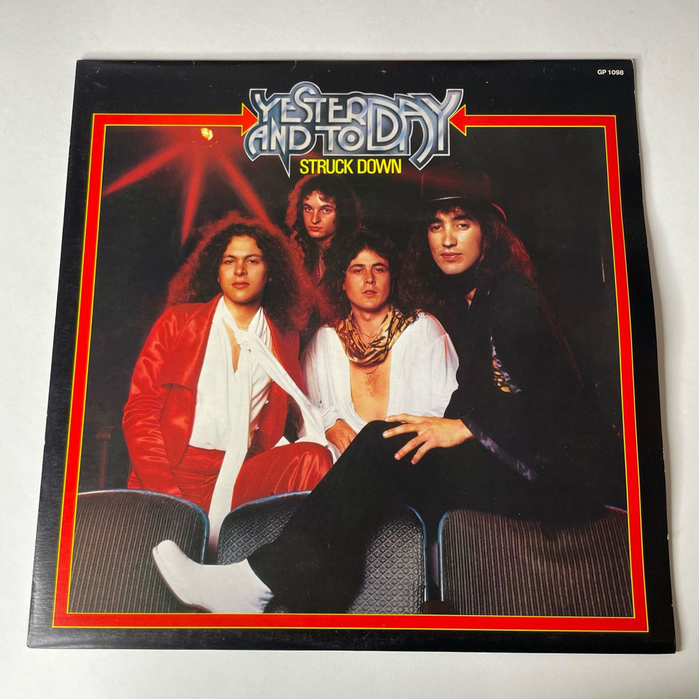 Винтажная виниловая пластинка LP Yesterday And Today Struck Down (Japan 1978) (No Obi) Pleasure In My Heart