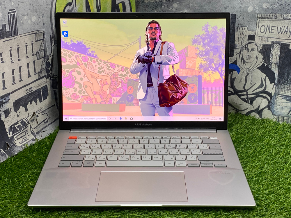 Игровой Asus 14' 2K Oled i7-11370H/RTX 3050 4GB/16GB/1TB/ VivoBook PRO 14X[N7400PC]/Windows 10