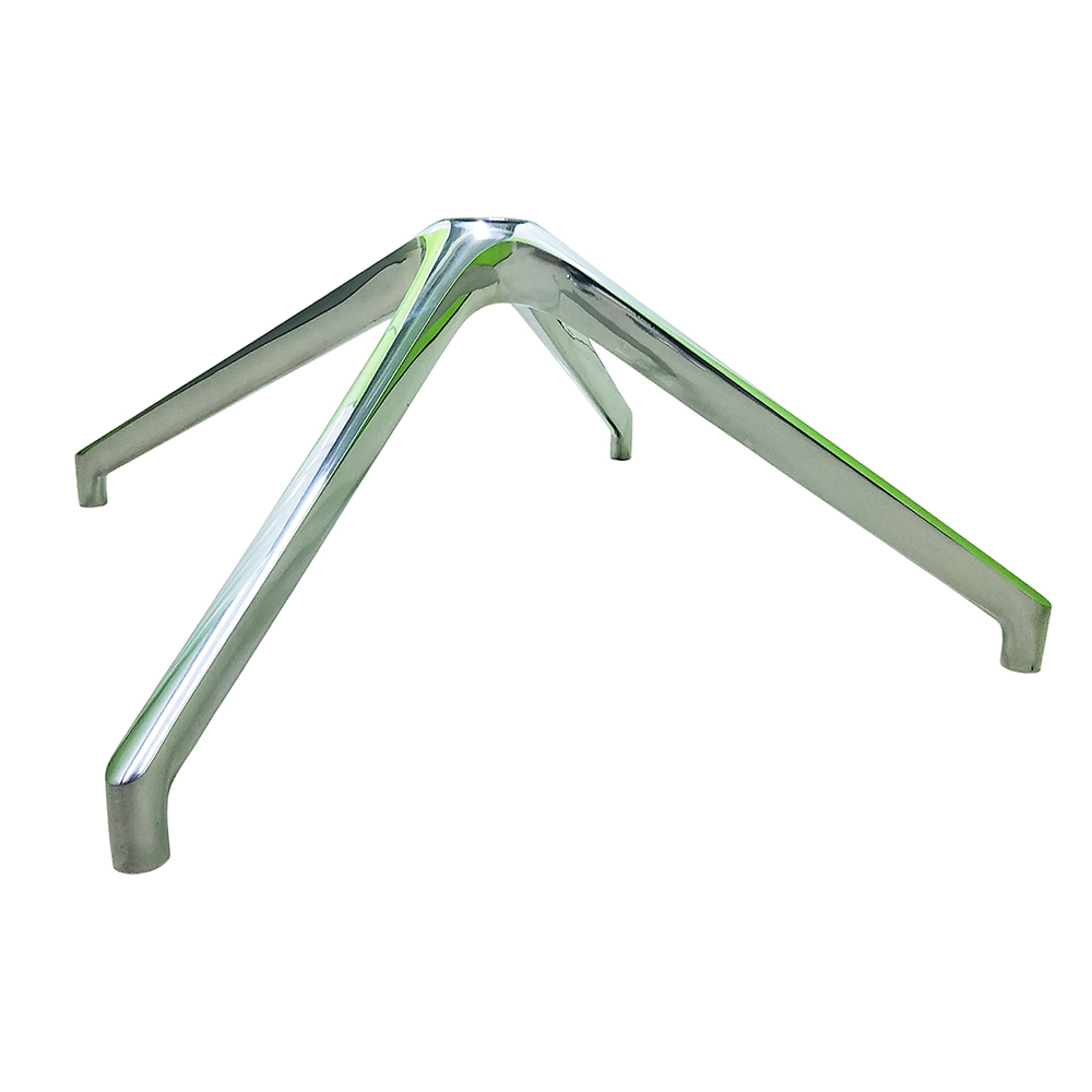 Крестовина полированный алюминий 4х лучевая