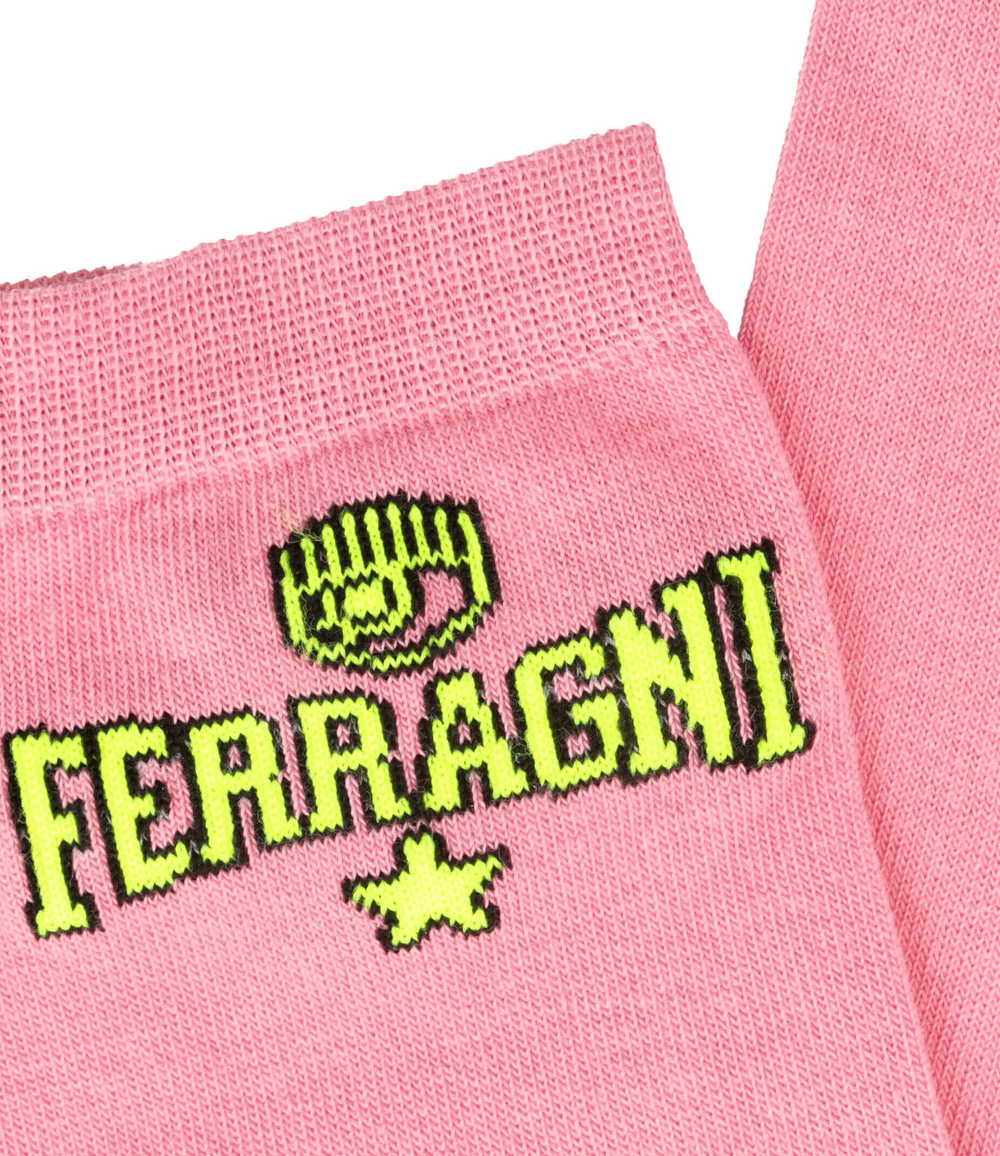 Носки Chiara Ferragni - розовый(74SB0J04ZG182)