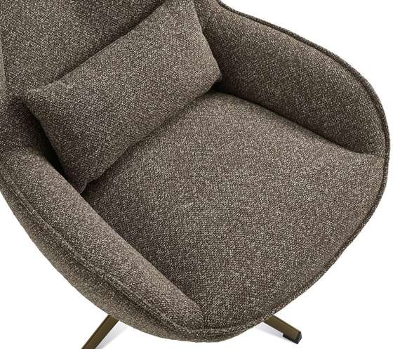 Крутящееся кресло Benson, коричневое