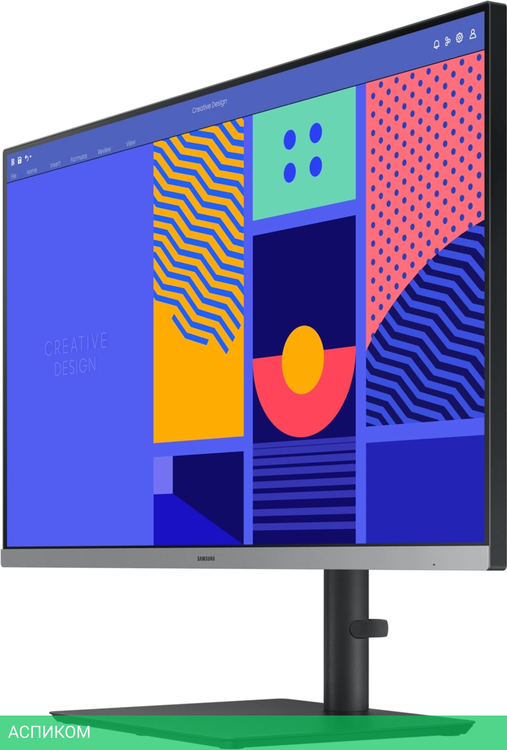 Монитор Samsung 27" Essential S4 S27C430GAIXCI