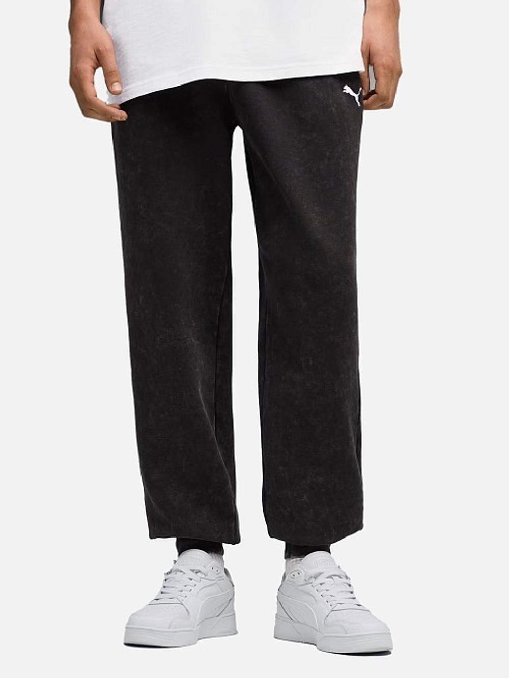 Брюки спортивные мужские PUMA ESS ELEVATED Relaxed Wash Sweatpants FL