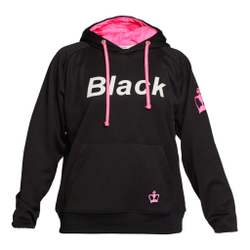 Мужская кофта теннисная Black Crown Ainsa Hoody - Black, Pink