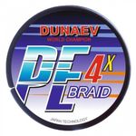 Шнур DUNAEV BRAID PE X4 150м 0,22мм  (14,2 кг)  Multicolor