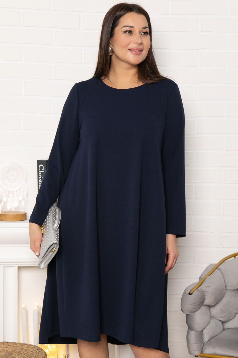 Платье Точка стиля (синее) П14832-16М LT Collection