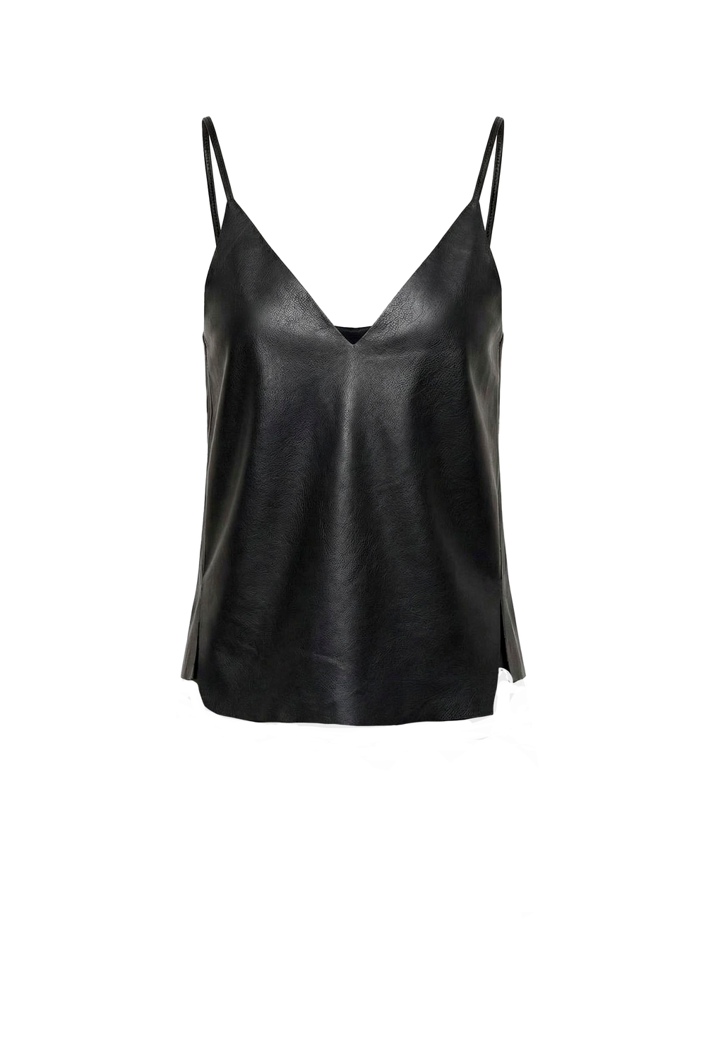 Топ из кожи