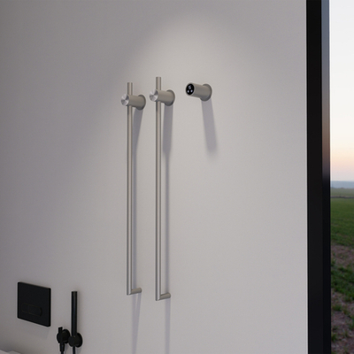 Полотенцесушитель электрический ABBER Charme AH4002BST сталь брашированная