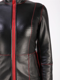 Кожаная куртка демисезонная замшевая двухсторонняя