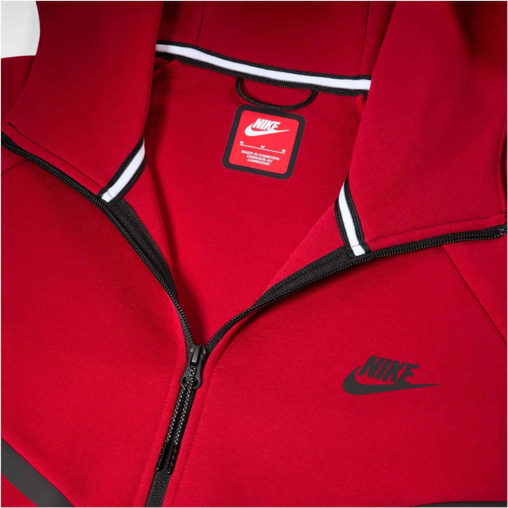 Зип Худи Nike Tech Fleece 2024 Red
