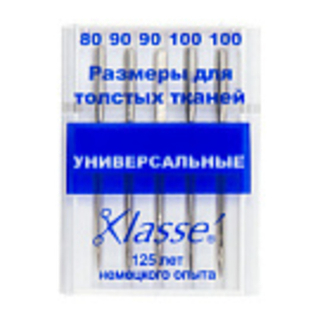 Иглы для БШМ универсальные 80, 90, 100 A6100/992 Klasse