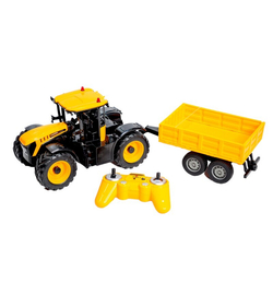 Радиоуправляемый фермерский трактор с прицепом Double Eagle JCB Fastrac 4220 1/24 2.4G RTR