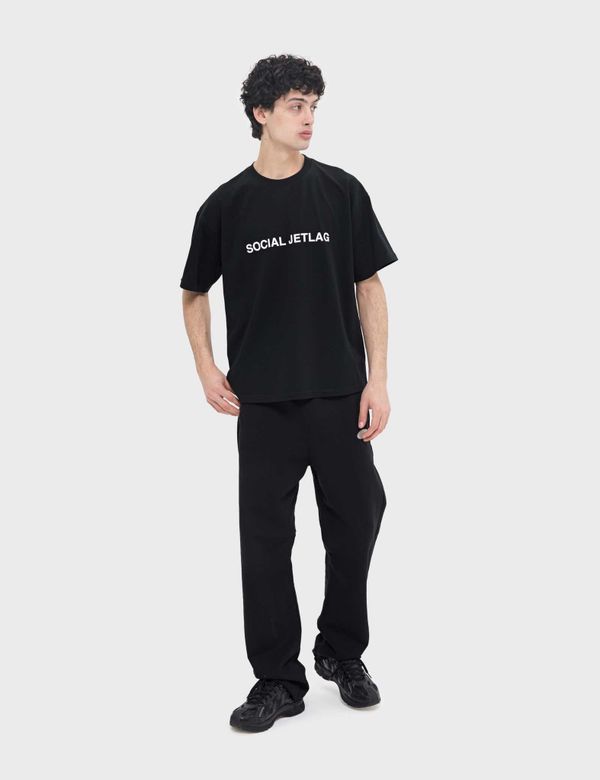 Футболка SOCIAL JETLAG SS22 Черная - фото 3