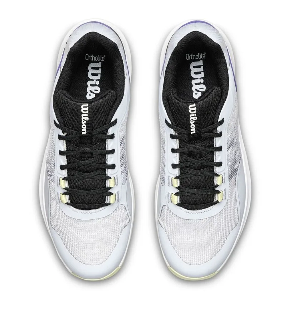 Мужские кросовки для Padel Wilson Hurakn Pro V2 - gray dawn/black/tender yellow