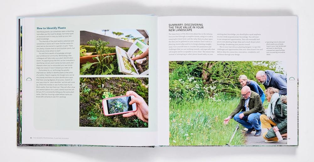Modern professional planting designer