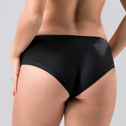 Женские трусы хипстеры черные LUNA SPLENDIDA Celebration 2964