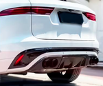 Карбоновый диффузор для Jaguar F-Pace 2020-2024 Ягуар