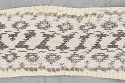 Кожа змеи 1000×80-100мм (пёстрая матовая)