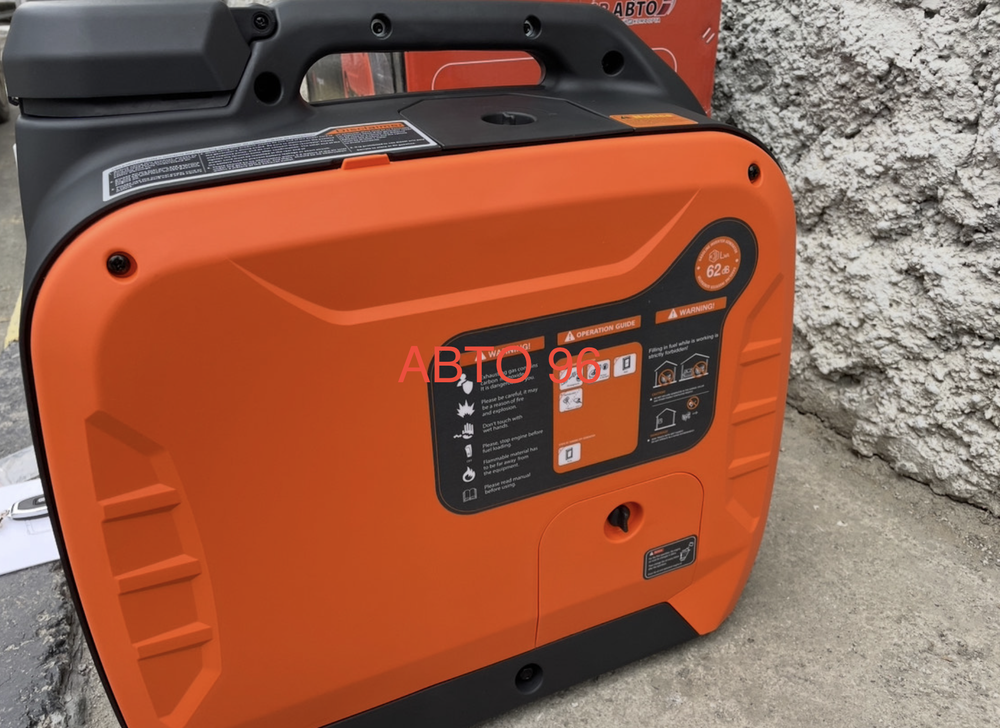 24V / Генератор бензиновый SSR АВТО, 24 Вольта, 66 Ампер, стояночный инверторный с автозапуском электростартером - бензогенератор (1 шт.) Оптом
