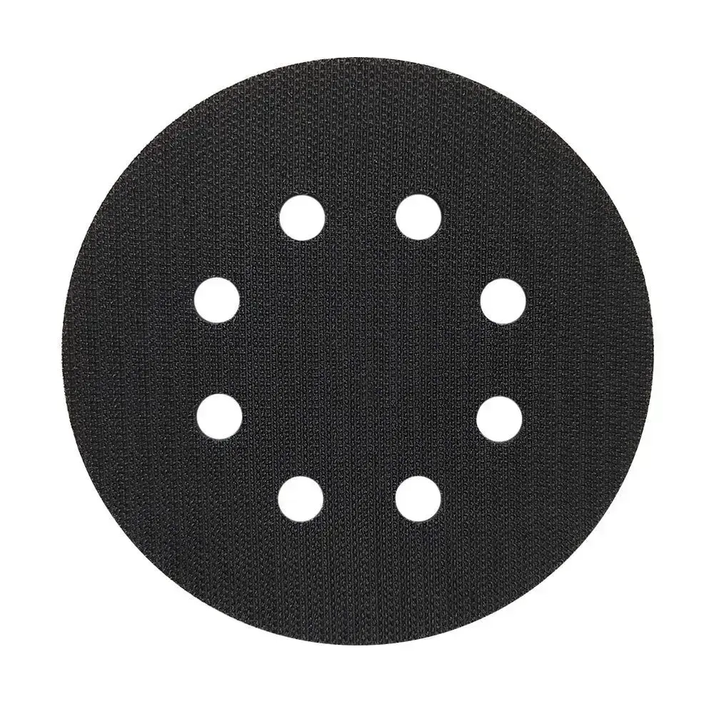 Подложка защитная на липучке для шлифовальной машины, 125мм, 8 отверстий, 1 шт.