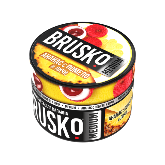 Brusko (Ананас c помело и личи) Medium 50 г