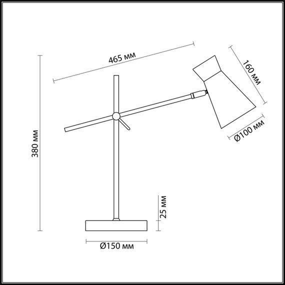 Настольная лампа Lumion Lofti Liam 3790/1T