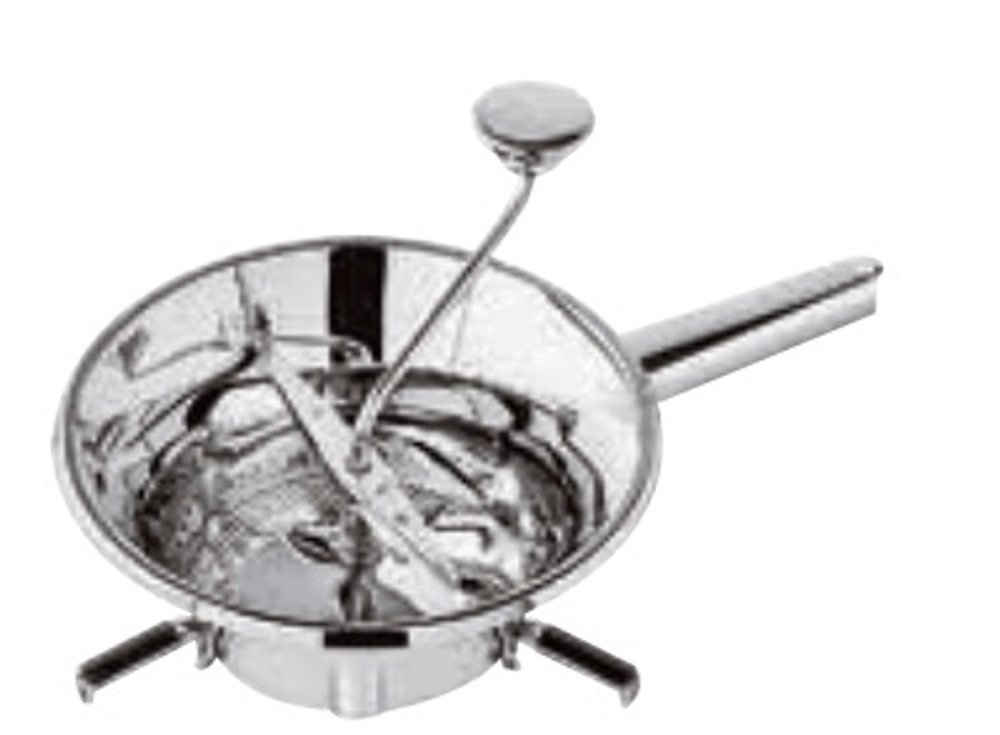 Приспособление Для Протирки Овощей D24См H16,5См (3 Диска 1,5-2-4 Мм), Нерж.Сталь 42572-24