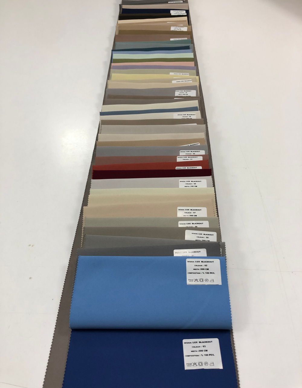 Портьерная ткань blackout двусторонний Aisa арт. Lux blackout (высота 300 см, Турция)