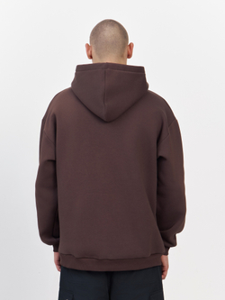 Худи с начесом (коричневый)