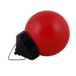 Светильник ЭРА НСП 01-60-003 подвесной Гранат полиэтилен IP44 E27 max 60Вт шар красный | Светильники ЖКХ IP40 и IP44