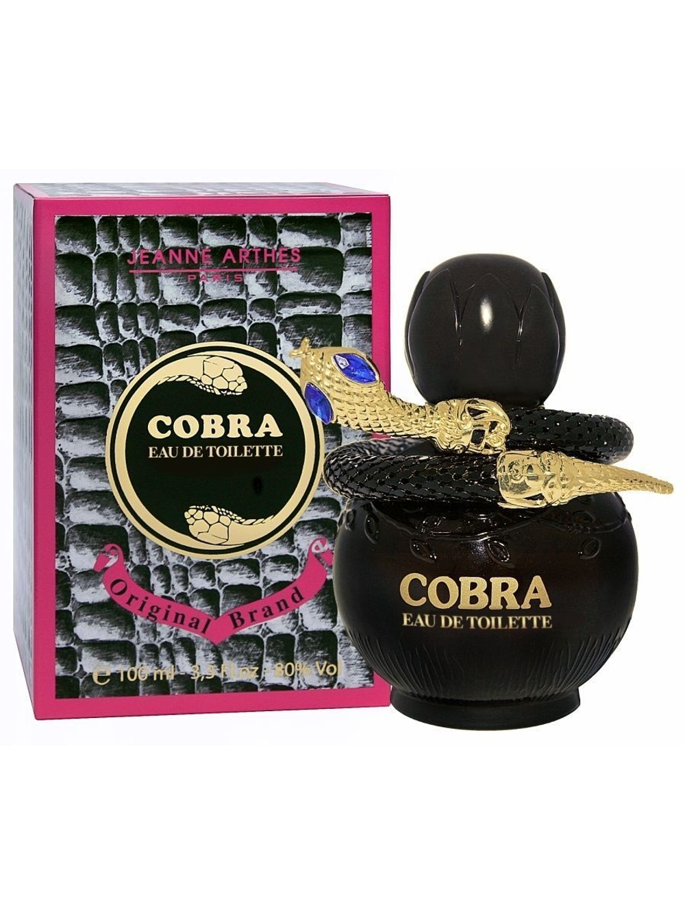 Парфюмерная вода Cobra. Кобра с браслетом 100 мл