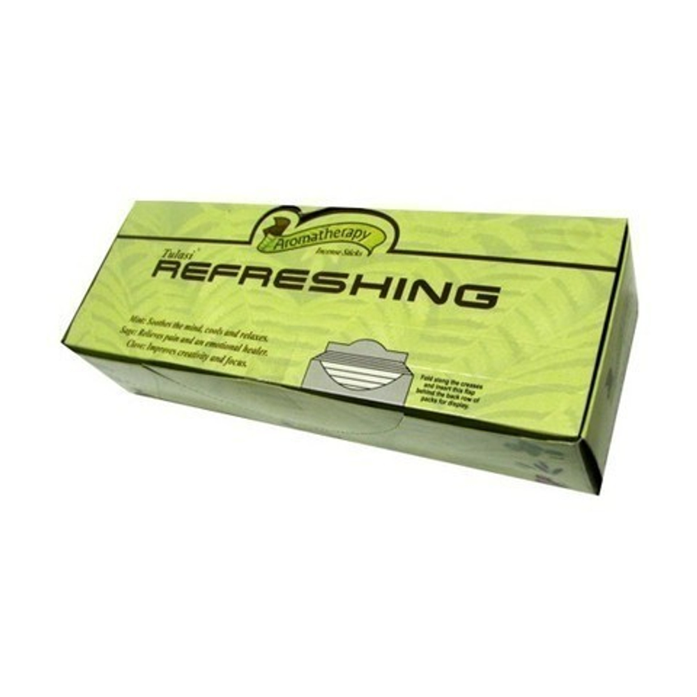 Tulasi Refreshing шестигранник Благовоние Освежающий (Мята Шалфей Гвоздика)