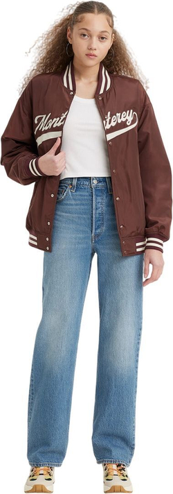 Джинсы Levis RIBCAGE FULL LENGTH синий