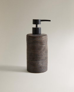 Zara Home мыльница, керамика, чёрный
