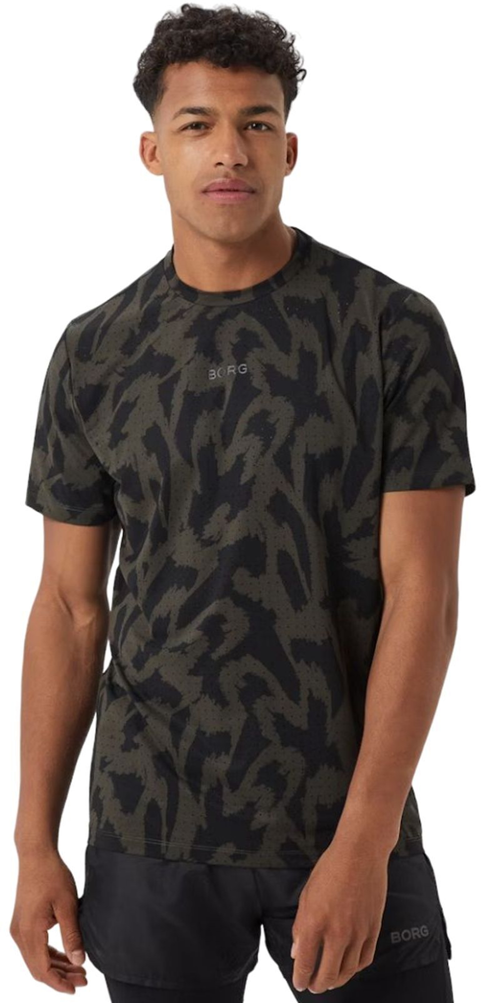 Мужская теннисная футболка Bjorn Borg Running Perforated