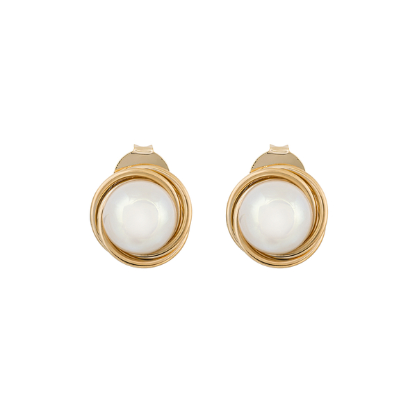 Серьги Fiore Luna WHITE PEARL ACE29685-01 G