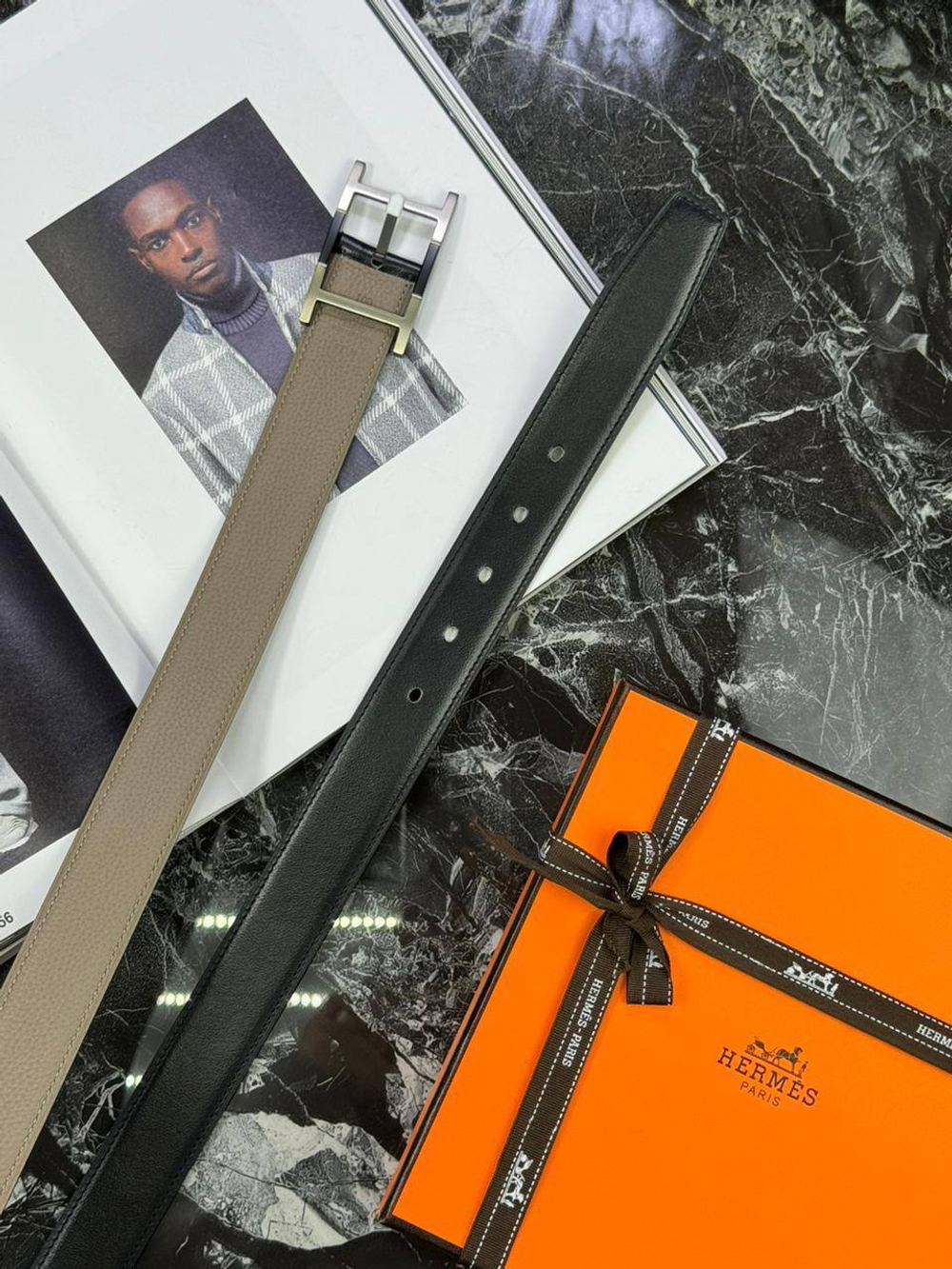 Двухсторонний ремень Hermes, арт. 484281885