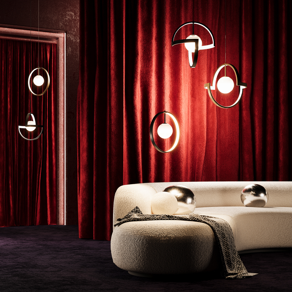 Подвесной светодиодный светильник Maytoni Paparazzi MOD407PL-L12B3K1