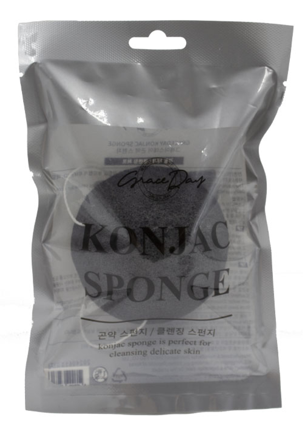 [Grace day] Konjac Sponge - Cпонж-конняку для очищения лица