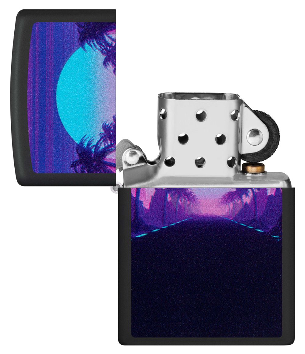 Зажигалка Zippo Sunset Black (49809) 4