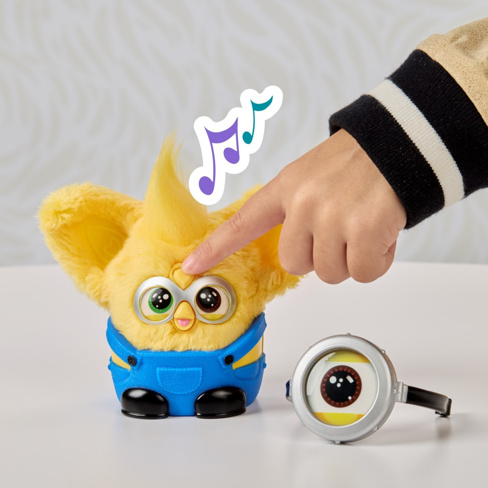 Интерактивная мягкая игрушка Hasbro Furby Furblets G3606 x Minions Миньон со звуком G3606 — фото 9